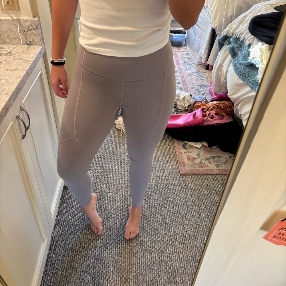 Purple/ grey Lululemon Leggings